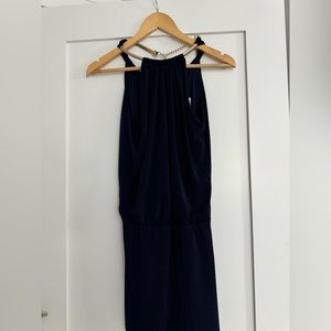 Dark blue dress
